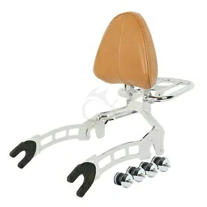 シーシーバー背もたれパッド荷物ラックスプールインディアンスカウト 2015-2023 シックスティに適合 Sissy Bar Backrest Pad Luggage Rack Spools Fit For Indian Scout 2015-2023 Sixty 【並行輸入品】