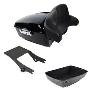 キングパック トランク ツーアップ マウント ラック バックレスト パッド ハーレー ツーリング 1997-2008 用 King Pack Trunk Two Up Mount Rack Backrest Pad Fit For Harley Touring 1997-2008 【並行輸入品】 61,710円