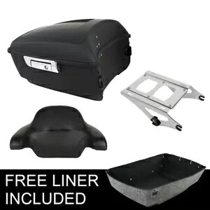 マットキング トランク バックレスト マウント ハーレー ツアー パック パック ストリート グライド 14-24 に適合 Matte King Trunk Backrest Mount Fit For Harley Tour Pak Pack Street Glide 14-24 【並行輸入品】