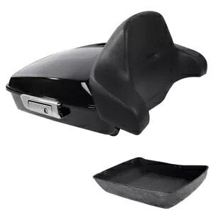 チョップドトランクバックレスト ハーレーツーリングツアーパックパックストリートグライド 2014-24 に適合 Chopped Trunk Backrest Fit For Harley Touring Tour Pak Pack Street Glide 2014-24 【並行輸入品】