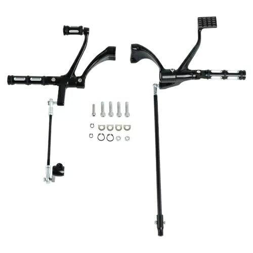 フォワードコントロールフットペグリンケージハーレースポーツスターXL883 XL 1200 2014-22に適合 Forward Controls Footpegs Linkage Fit For Harley Sportster XL883 XL 1200 2014-22 【並行輸入品】