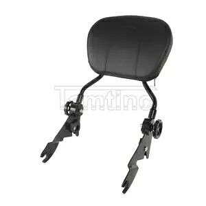 調節可能な取り外し可能なシーシーバー & バックレストパッド ハーレーツーリング 2009-2022 2019 用 Adjustable Detachable Sissy Bar & Backrest Pad For Harley Touring 2009-2022 2019 【並行輸入品】