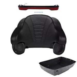マットキングパック トランクパッドライトスピーカー ハーレーツアーパックツーリング 14-2024用 Matte King Pack Trunk Pad Light Speakers Fit For Harley Tour Pak Touring 14-2024 【並行輸入品】