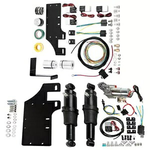 フロントエアライド低下キットリアサスペンションハーレーエレクトラグライド 14-2023 に適合 Front Air Ride Lowering Kit Rear Suspension Fit For Harley Electra Glide 14-2023 【並行輸入品】
