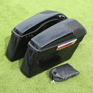 ハードサドルバッグ カットアウトスピーカー付き ハーレーエレクトラグライド ウルトラクラシック 14-24 に適合 Hard Saddlebag W/Cutout Speaker Fit For Harley Electra Glide Ultra-Classic 14-24 【並行輸入品】