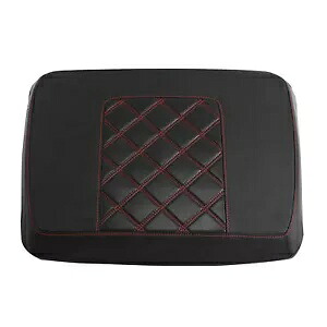 パック トランク蓋カバー ハーレー ツアーパック ツーリング ロードグライド 14-24 ブラック レッドに適合 Pack Trunk Lid Cover Fit For Harley Tour Pak Touring Road Glide 14-24 Black Red 【並行輸入品】