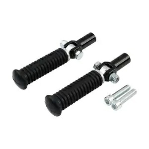 ブラック助手席フットペグクレビスサポートマウントハーレーソフテイル 2000-2006 05 に適合 Black Passenger Footpeg Clevis Support Mount Fit For Harley Softail 2000-2006 05 【並行輸入品】
