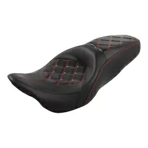 運転席と助手席はハーレー ツーリング エレクトラ ロード ストリート グライド 2009-23 に適合 Driver & Passenger Seat Fit For Harley Touring Electra Road Street Glide 2009-23 【並行輸入品】