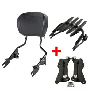 シーシーバー背もたれパッド荷物ラックドッキングキットハーレーロードグライド 14-24 に適合 Sissy Bar Backrest Pad Luggage Rack Docking Kit Fit For Harley Road Glide 14-24 【並行輸入品】 45,540円