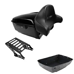 キングパック トランク バックレスト マウント ラック ハーレー ツアー パック ロード グライド 2014-2024 に適合 King Pack Trunk Backrest Mount Rack Fit For Harley Tour Pak Road Glide 2014-2024 【並行輸入品】