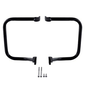 リアサドルバッグガードレールハーレーヘリテージソフテイルスタンダード2000-2017に適合 Rear Saddlebags Guards Rails Fit For Harley Heritage Softail Standard 2000-2017 【並行輸入品】