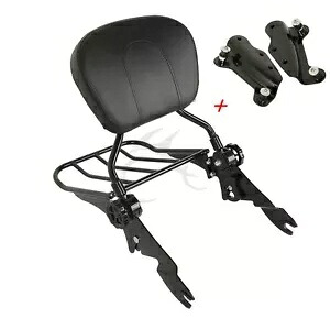 バックレストシーシーバー荷物ラックドッキングハードウェアハーレーツーリング 09-13 12 に適合 Backrest Sissy Bar Luggage Rack Docking Hardware Fit For Harley Touring 09-13 12 【並行輸入品】
