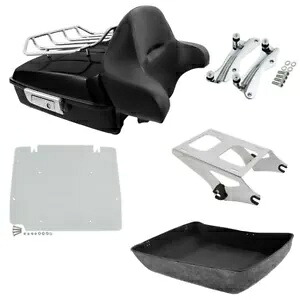 みじん切りトランクパッドラックドッキングプレートハーレーツアーパックストリートグライド14-24に適合 Chopped Trunk Pad Rack Docking Plate Fit For Harley Tour-Pak Street Glide 14-24 【並行輸入品】
