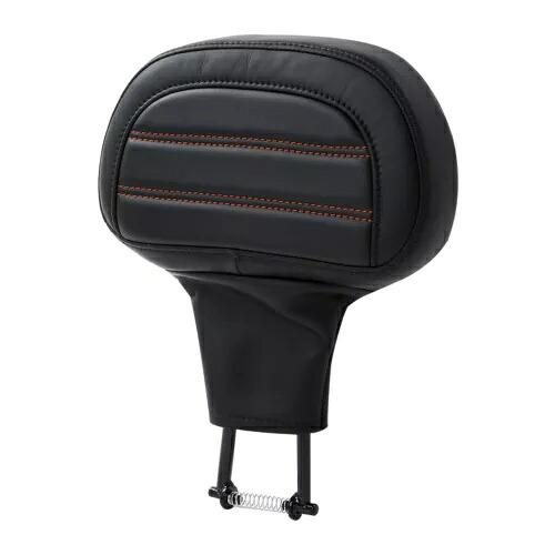 フロントドライバーバックレストパッド ブラック ハーレーツーリング CVO ストリートグライド FLHXSE に適合 Front Driver Backrest Pad Black Fit For Harley Touring CVO Street Glide FLHXSE 【並行輸入品】