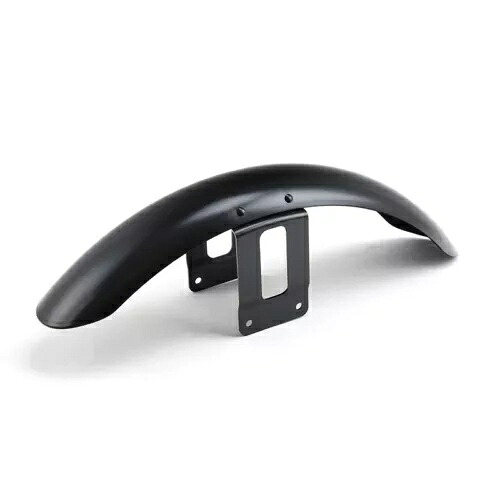 未塗装ブラックフロントフェンダーマッドガードハーレースポーツスターXL 883 1200 48 72に適合 Unpainted Black Front Fender Mudguard Fit For Harley Sportster XL 883 1200 48 72 【並行輸入品】