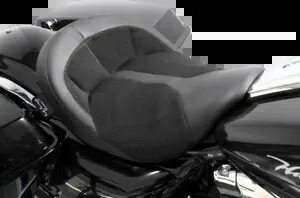 Danny Gray BigIST エア ソロ シート 2008-2022 ハーレー ツーリング FLHR FLHX に適合 Danny Gray BigIST Air Solo Seat fits 2008-2022 Harley Touring FLHR FLHX 【並行輸入品】