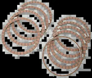 DP 高性能ファイバー フリクション プレート キット 1998-2017 ハーレー ダイナ ツーリング用 DP High Performance Fiber Friction Plate Kit for 1998-2017 Harley Dyna Touring 【並行輸入品】