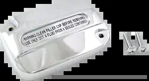 Drag Specialty クローム クラッチ マスター シリンダー カバー 2017-20 ハーレー ツーリングに適合 Drag Specialties Chrome Clutch Master Cylinder Cover fits 2017-20 Harley Touring 【並行輸入品】