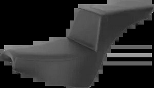 Saddlemen ステップアップ ジェル シート 2018-2023 ハーレー ソフテイル ストリート ボブ スタンダード FXB??B Saddlemen Step-Up Gel Seat 2018-2023 Harley Softail Street Bob Standard FXBB 【並行輸入品】