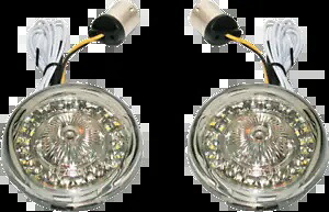 カスタム ダイナミクス 1156 プローブ LED ECE ターンシグナルインサート (ハーレー HDI モデル用) Custom Dynamics 1156 Probeam LED ECE Turn Signal Inserts for Harley HDI Models 【並行輸入品】
