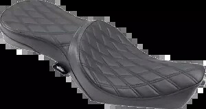 Drag Specialty ダブルバケット ダイヤモンド ステッチ シート 2010-2022 ハーレー スポーツスター XL Drag Specialties Double Bucket Diamond Stitch Seat 2010-2022 Harley Sportster XL 【並行輸入品】
