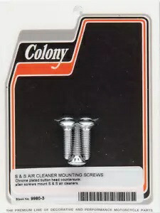 Colony S&S エアクリーナー カバー ボルトは 1966-1983 ハーレーダビッドソン FLHT FXR に適合します Colony S&S Air Cleaner Cover Bolts fits 1966-1983 Harley Davidson FLHT FXR 【並行輸入品】 30,745円