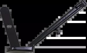 Drag Specialty ブラック ストック長キックスタンド 2018-2023 ハーレー ソフテイル FXFB に適合 Drag Specialties Black Stock Length Kickstand fits 2018-2023 Harley Softail FXFB 【並行輸入品】
