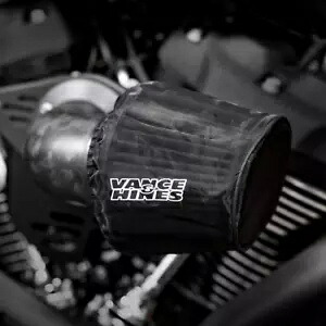 Vance & Hines ハーレーダビッドソンバイク用 VO2 90 度ファルコンレインソックス Vance & Hines VO2 90 Degree Falcon Rain Sock for Harley Davidson Motorcycles 【並行輸入品】