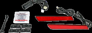 カスタム ダイナミクス LED サドルバッグ ラッチ ターン シグナル ライト 2014-2022 ハーレー ツーリング Custom Dynamics LED Saddlebag Latch Turn Signal Lights 2014-2022 Harley Touring 【並行輸入品】