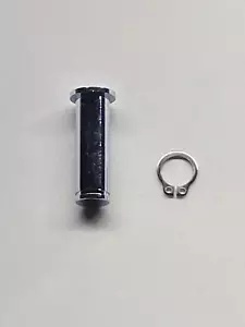 Drag Specialty クローム シングル クラッチ ピボット ピン 2008-2020 ハーレー ツーリングに適合 Drag Specialties Chrome Single Clutch Pivot Pin fits 2008-2020 Harley Touring 【並行輸入品】