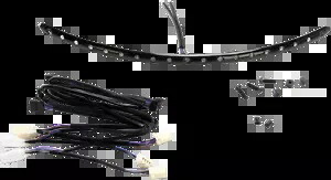 Cycle Visions ブラック LED フロントガラス フェアリング トリム 1996-2013 ハーレー ツーリング FLHT Cycle Visions Black LED Windshield Fairing Trim 1996-2013 Harley Touring FLHT 【並行輸入品】