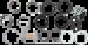 Drag Specialty 49mm フォークレッグ リビルドキット 2014-2023 ハーレー ツーリング ソフテイル用 Drag Specialties 49mm Fork Leg Rebuild Kit for 2014-2023 Harley Touring Softail 【並行輸入品】