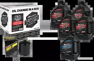 Maxima クイックオイル交換キット & ブラックフィルター 1986-2022 ハーレー ツーリング ソフテイル用 Maxima Quick Oil Change Kit & Black Filter for 1986-2022 Harley Touring Softail 【並行輸入品】