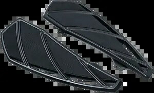 Kuryakyn 5793 ブラック ファントム オートバイ ドライバー フロアボード 83-20 ハーレー ツーリング Kuryakyn 5793 Black Phantom Motorcycle Driver Floorboards 83-20 Harley Touring 【並行輸入品】