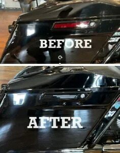 Drag Specialty ブラック サドルバッグ ラッチ インサート 2014-2023 ハーレー ツーリングに適合 Drag Specialties Black Saddlebag Latch Inserts fits 2014-2023 Harley Touring 【並行輸入品】