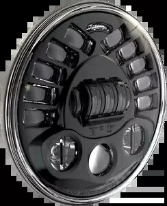 カスタム ダイナミクス ProBEAM 5.75 ブラック LED アダプティブ ヘッドライト 1957-2022 ハーレー用 Custom Dynamics ProBEAM 5.75 Black LED Adaptive Headlight for 1957-2022 Harley 【並行輸入品】