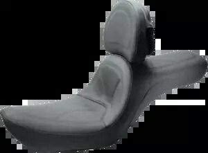 Saddlemen ブラック バックレスト キングシート 1996-2003 ハーレー ダイナ ワイド グライド FXDWG 用 Saddlemen Black Backrest King Seat for 1996-2003 Harley Dyna Wide Glide FXDWG 【並行輸入品】