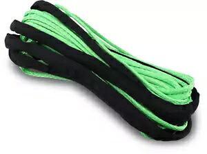 Moose ユーティリティ グリーン 3/16 インチ x 50 フィート合成ユニバーサル ATV ウインチ ロープ ケーブル Moose Utility Green 3/16\
