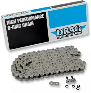 Drag Specialty 530x106 O リング チェーン 41-92 ハーレー スポーツスター ツーリング EL FLHT 用 Drag Specialties 530x106 O-Ring Chain for 41-92 Harley Sportster Touring EL FLHT 【並行輸入品】