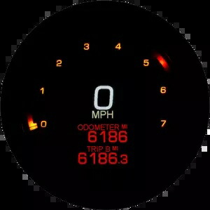 Dakota デジタル MLX ブラック スピードメーター 1999-2003 ハーレー ダイナ ツーリング ソフテイルに適合 Dakota Digital MLX Black Speedometer fits 1999-2003 Harley Dyna Touring Softail 【並行輸入品】 108,295円