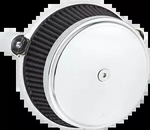 アレンネス ビッグサッカー ステージ1 クローム エアクリーナー 17-23 ハーレー ツーリング ソフテイル M8 Arlen Ness Big Sucker Stage-1 Chrome Air Cleaner 17-23 Harley Touring Softail M8 【並行輸入品】