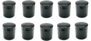 Drag Specialtys ブラック 10 パック オイルフィルター 1999-2017 ハーレー ダイナ ツーリングに適合 Drag Specialties Black 10 Pack Oil Filters fits 1999-2017 Harley Dyna Touring 【並行輸入品】