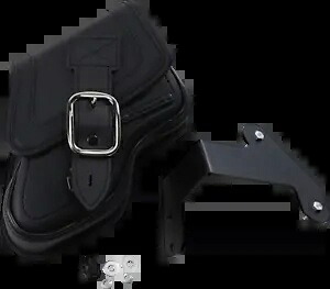 サドルメン ブラック レザー スイングアーム バッグ 2006 ダイナ FXD FXDWG スーパー & ワイド グライド Saddlemen Black Leater Swingarm Bag 2006 Dyna FXD FXDWG Super & Wide Glide 【並行輸入品】