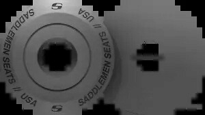 Saddlemen シングルグレーオートバイシートからフェンダーワッシャーまでハーレーダビッドソン用 Saddlemen Single Gray Motorcycle Seat To Fender Washer for Harley Davidson 【並行輸入品】