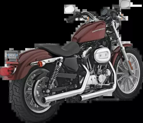 Vance & Hines クローム ストレートショット エキゾースト マフラー 2004-2013 ハーレー スポーツスター Vance & Hines Chrome Straightshots Exhaust Mufflers 2004-2013 Harley Sportster 【並行輸入品】
