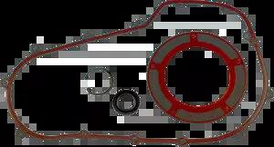 James ガスケット プライマリー カバー ガスケット キット 2017-22 ハーレー ツーリング エレクトラ ロード グライド James Gasket Primary Cover Gasket Kit 2017-22 Harley Touring Electra Road Glide 【並行輸入品】