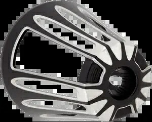 Arlen Ness ディープカット ブラック モンスター サッカー エアフィルターカバー ハーレーダビッドソン用 Arlen Ness Deep Cut Black Monster Sucker Air Filter Cover for Harley Davidson 【並行輸入品】