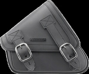 Saddlemen ブラック リア スイングアーム サドルバッグ 2004-2021 ハーレー スポーツスター XLC XLR に適合 Saddlemen Black Rear Swingarm Saddlebag fits 2004-2021 Harley Sportster XLC XLR 【並行輸入品】