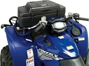 Moose ブラック 2 段フロント ATV ロック可能なラッチカーゴ荷物ラック収納ボックス Moose Black 2 Tier Front ATV Lockable Latch Cargo Luggage Rack Storage Box 【並行輸入品】