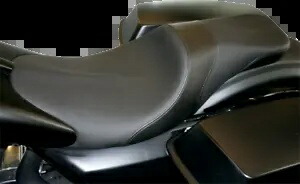 ダニー グレー ブラック レザー ビニール ウィークデイ シート 1997-2007 ハーレー ツーリング FLHR FLHX Danny Gray Black Leather Vinyl Weekday Seat 1997-2007 Harley Touring FLHR FLHX 【並行輸入品】
